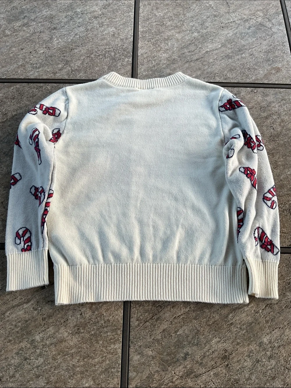 Bluey cream holiday sweater